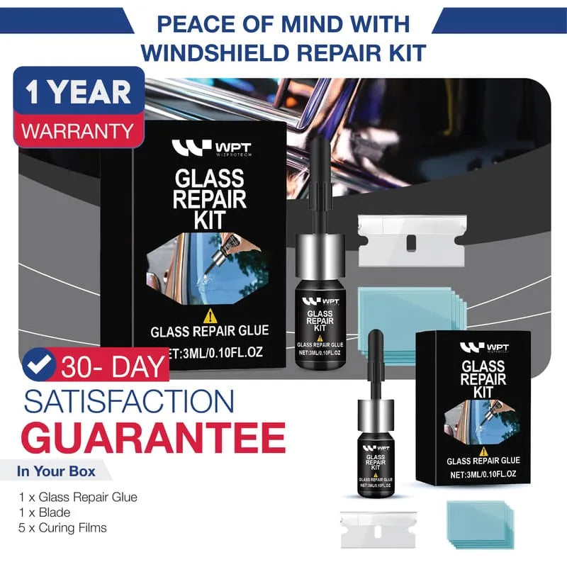 WIZ® NANOSHIELD AUTO GLASS REPAIR KIT INSTANTLY 2025